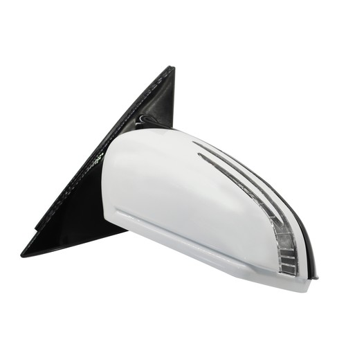 Espejo retrovisor pasajero lado derecho blanco mercedes e350 e400 e550 2010-2015 2016 - Imagen 8 de 9