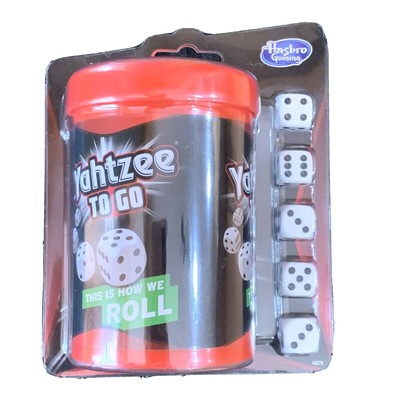 Yahtzee to Go Travel Game by Hasbro Gaming 2+ Players Fun At Home or Video Chat