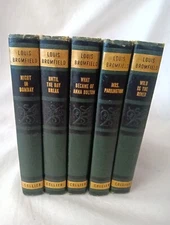 Vintage Set  Of 5 Louis Bromfield Novels Hardcover 1940’s