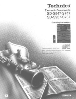 Technics SC-S4750 SD-S947 SD-S747 ST-K55 SU-G96 SH-8017 RS-TR280