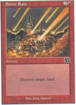 Stone Rain x1 - 6th Edition - NM-Mint, English - 6th Edition | eBay