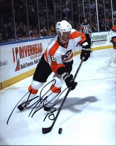 Adam Hal signed Philadelphia Flyers NHL hockey 8x10 photo W/Cert Autographed A2 - Picture 1 of 2