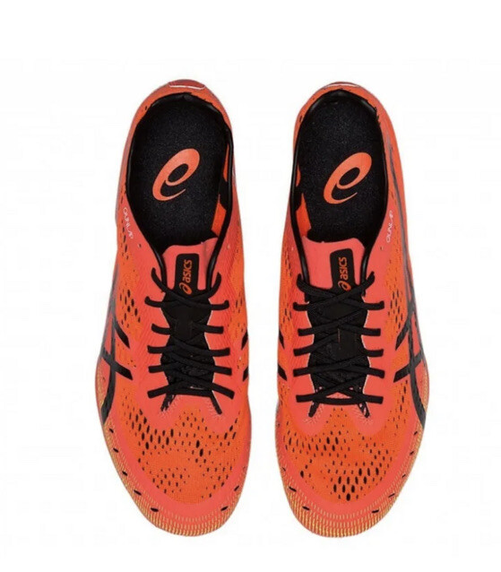 ASICS Track and Field Spike Shoes GUN LAP 2 1093A131 Sunrise Red x