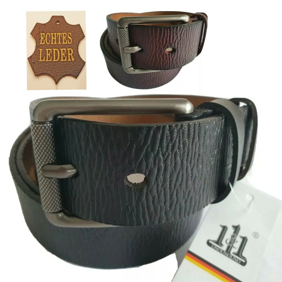 Cinturón vaquero de cuero genuino para hombre y mujer cinturón de traje negro marrón nuevo DHL