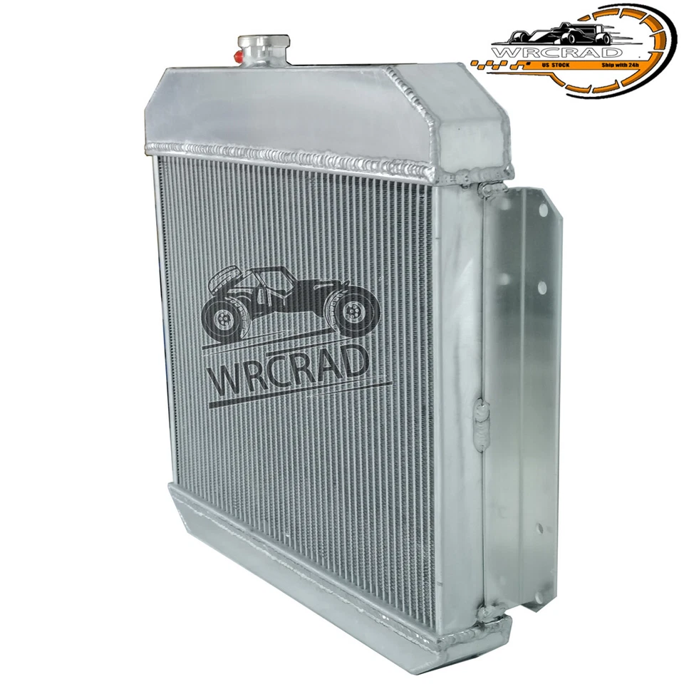 2Row Aluminum Radiator Fit 1951 1952 1953 Willys Aero Station Wagon MT 2.6L 2.2L - Изображение 4 из 4
