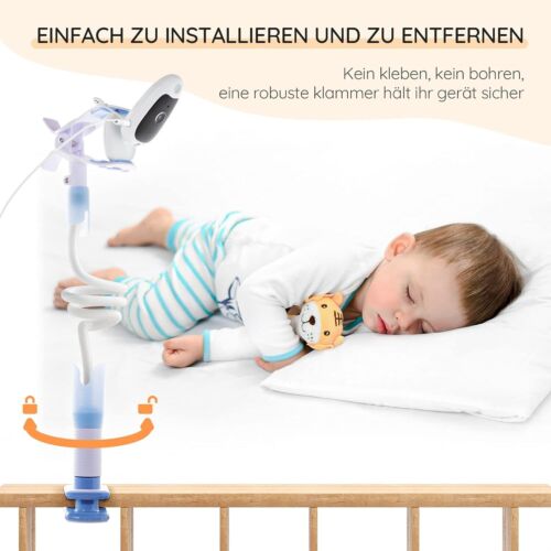 BOIFUN 3.2 inch Video Baby Monitor with Camera Non WiFi Baby Monitors w/ Holder - Picture 15 of 16
