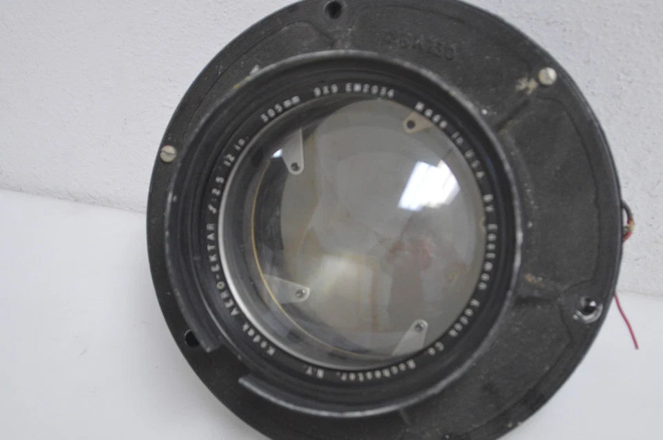 *TC* LENTE KODAK AERO-EKTAR F:2.5 12 PULGADAS 305 MM 9X9 EM2034 DE EASTMAN KODAK (IPS96) Foto 2 de 3