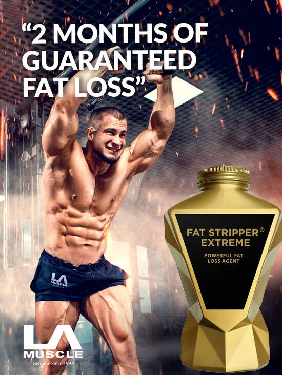LA Muscle Fat Stripper Extreme - Super Advanced 6-Ingredient Fat Burner - Image 2 of 2