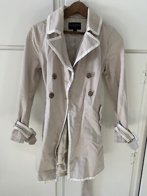 Banana Republic Women's Trench Coat Petite XS Beige