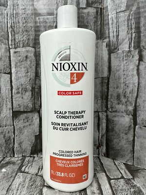 Nioxin System 4 Cleanser Scalp Therapy Conditioner 33.8 oz NEW Free Shipping