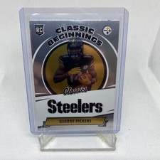 2022 Classics George Pickens Classic Beginnings Silver Rookie RC #CB-19 Steelers