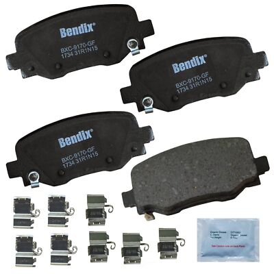 Disc Brake Pad Set-Priority One Ceramic BPR Bendix CFC1734