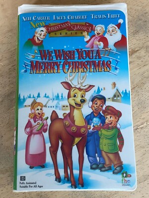 We Wish You A Merry Christmas VHS 1999 12236105428| eBay