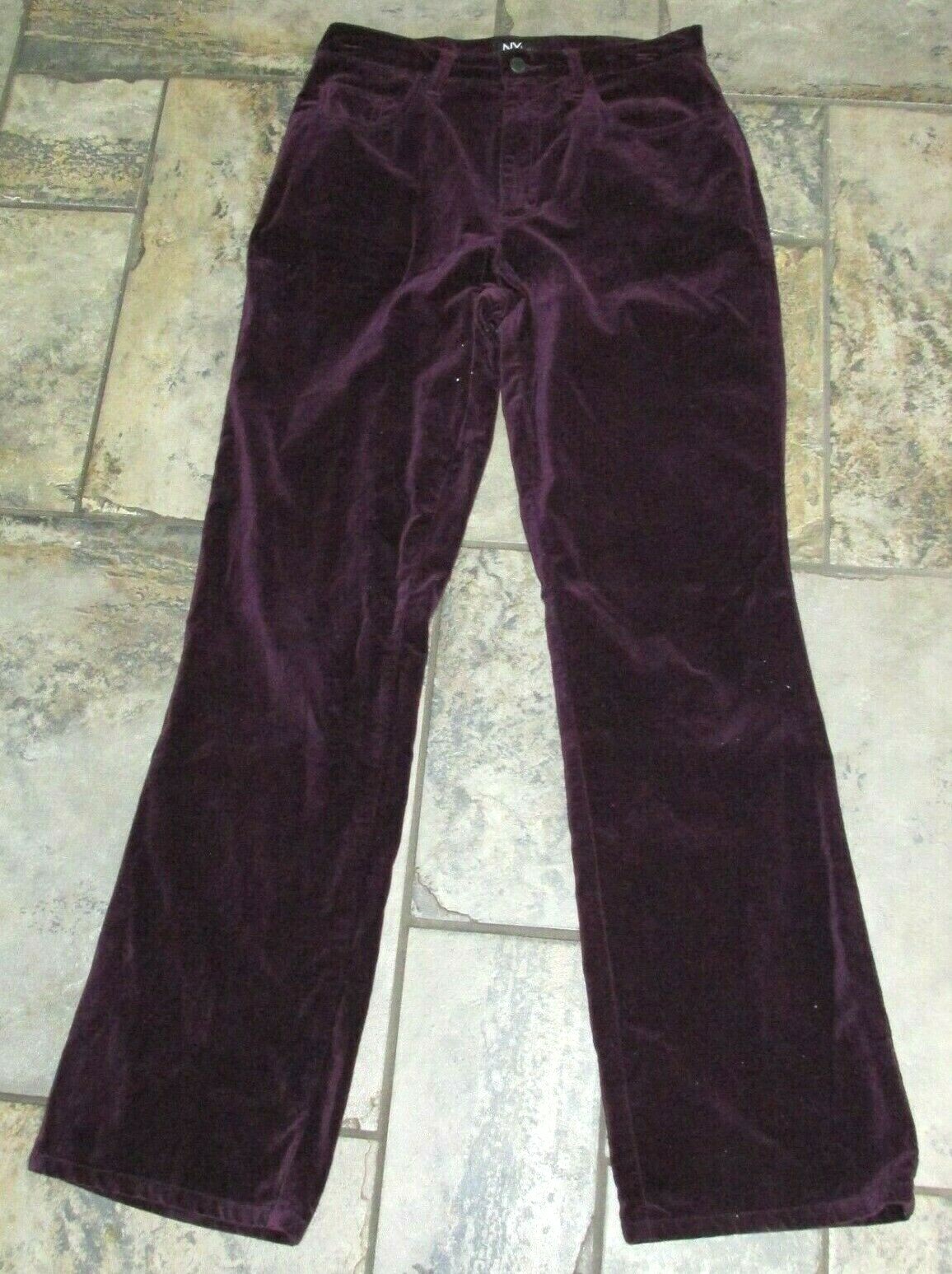 plum velvet pants