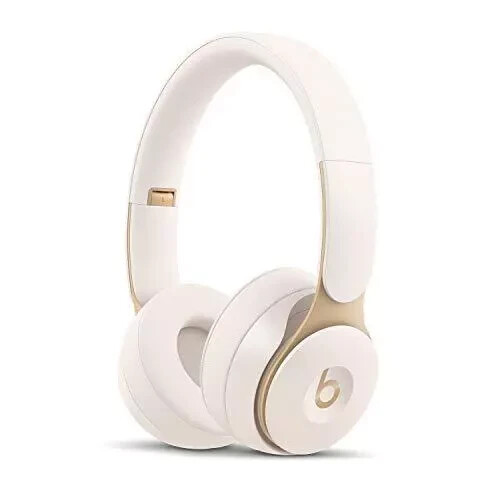 Beats Solo Pro Wireless On-Ear Headphones in Ivory MRJ72LL/A