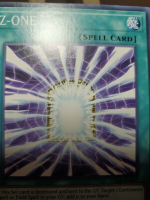 z one yugioh card Advance Zone [OP01-EN027] Common