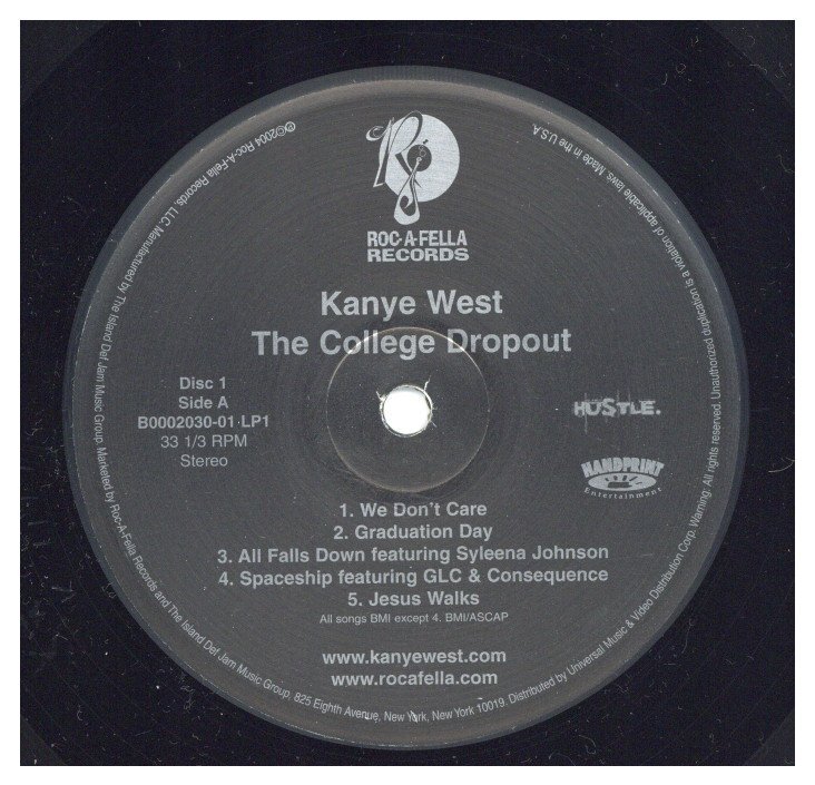 Kanye West The College Dropout アナログレコード Kanye West - College Dropout (Vinyl LP)