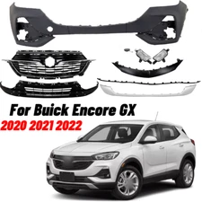 Front Bumper Cover Grille Assembly For Buick Encore GX 2020-2023 Primed Black
