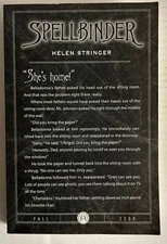 SPELLBINDER by Helen Stringer RARE Pre-Release 1st Edition Oct 2009