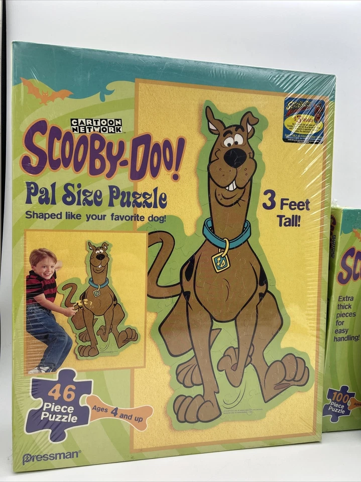 Lot Of 3 - SCOOBY-DOO Puzzles,LARGE PAL SIZE & 2- Extra Thick For Ages 4 And Up - Image 2 of 4