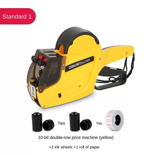 Double Row Manual Price Marking Machine Price Coder Coding Gun Handheld Small - Picture 5 of 16