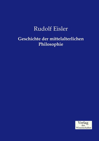 Geschichte Der Mittelalterlichen Philosophie | Buch | 9783957006400-image