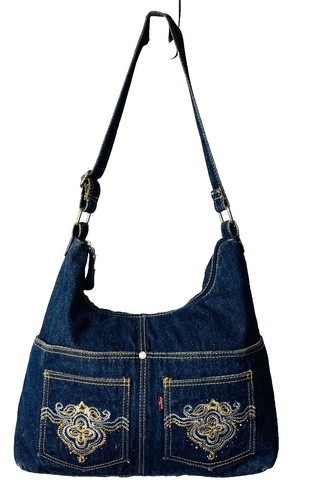B259Jilsander Denim Shoulder Bag Archive Women Bag Original 