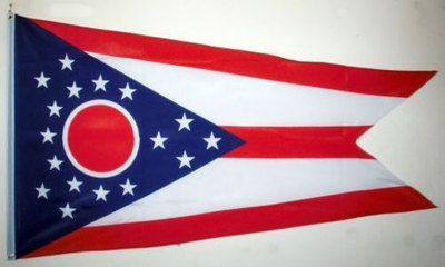 Ohio Flagge 5' x 3' USA US Staat American United States of America Flaggen