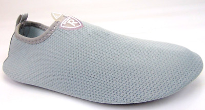 NEW! Racqua Quick Dry Water Walk Comfort Shoes Women Size 7.0 US Gray Aqua Socks