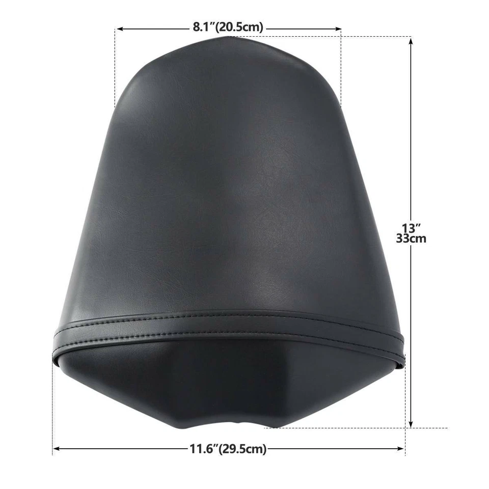 Asiento de pasajero trasero apto para Yamaha FZ-1 FZ1 Fazer 2006-2015 2007 2008 09 Foto 3 de 4