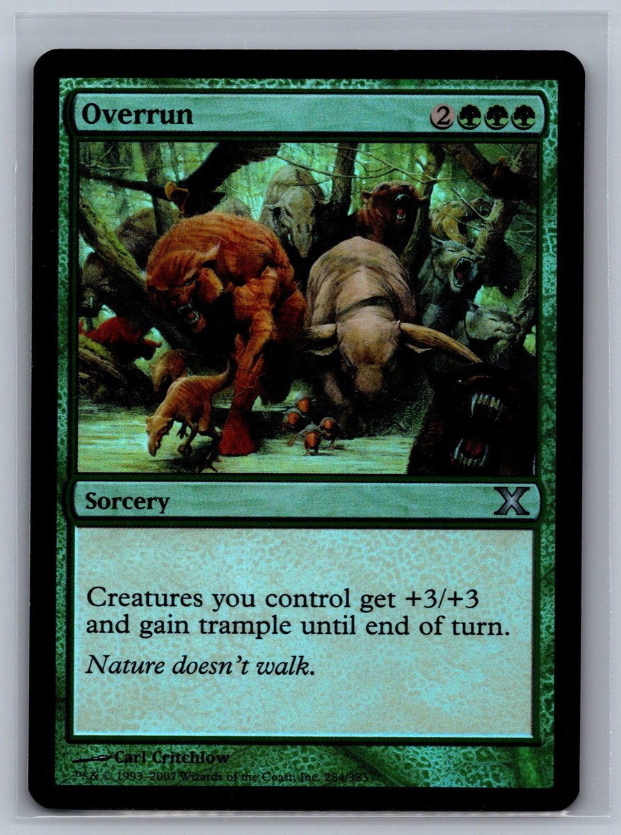 mtg cards like overrun Magic The Gathering - March of the Machine - The Aftermath