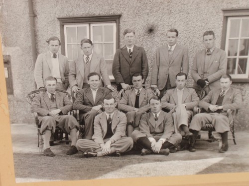 FOTOGRAFÍA ENMARCADA ANTIGUA 1933 EL EQUIPO DE GOLF DE LA UNIVERSIDAD DE CAMBRIDGE 18.5 X 22.5 - Imagen 10 de 11