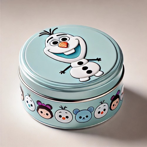 Disney Tsum Tsum Olaf Eraser in Collectible Tin - For Disney Collectors! ❄️✨ - Picture 23 of 24
