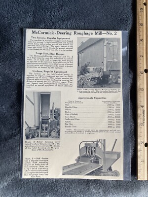 McCormick-Deering Roughage Mill No 2