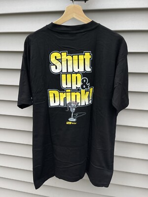 Vintage Y2K 2002 Fear Factor Reality TV Shut Up and Drink! T Shirt
