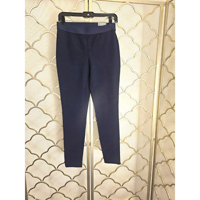 Talbots NEW Soho Ankle Pant High Waist Skinny Leg Navy Size 2 Minimalist