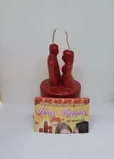 VELA ESPECIAL PARA UNIR PAREJAS Y AMARRAR A TU SER AMADO AMULETO INCLUIDO GRATIS