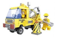 Ausini Construction City Cement Truck With Action Figures Building Bricks 115... on sale Ausini Construction City Cement Truck With Action Figures Building Bricks 115... on sale