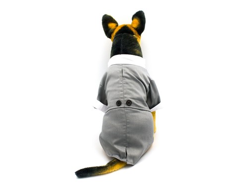 My Ring Bearer Doggy Wedding Tuxedo for Dog Groom Attire Suit Costume Tie Party - Picture 23 of 41