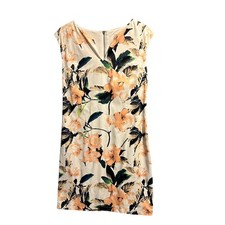 Blush NWT Size Large Cottage Beachy Boutique Floral Sleeveless Dress Event