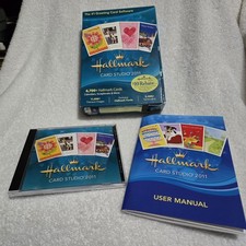 Hallmark Card Studio Deluxe 2011 Greeting Card CD Software Windows XP or Vista