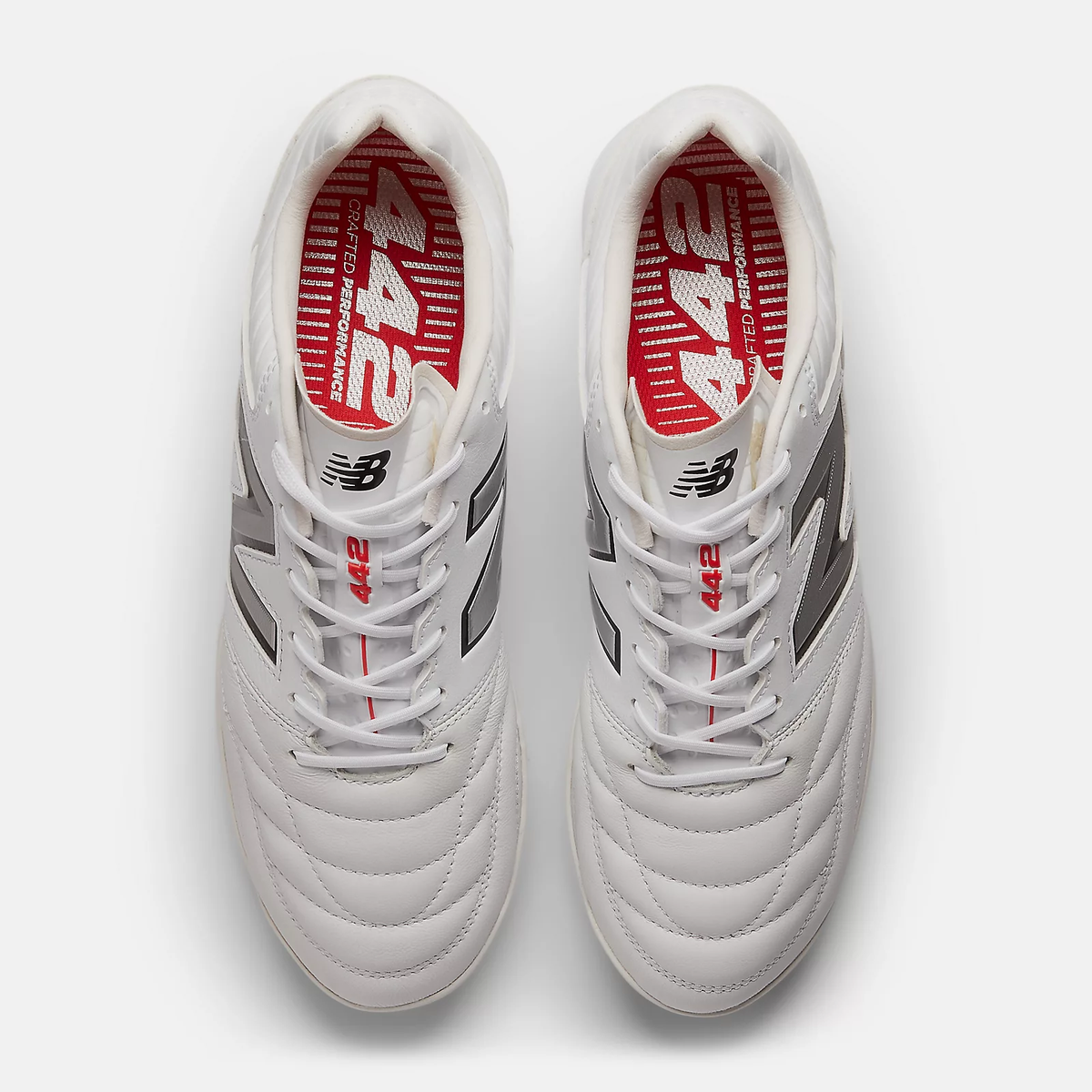 New Balance 442 PRO TF V2 White Width 2E MS41TWT2 Men's Size | eBay