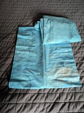 Dolphin Full Length Unlined Curtains. Excellent Condition.