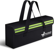 FLASLD E-Bike Battery Safe Bag Explosionproof - Large 19.3 x 4.3 x 7inch