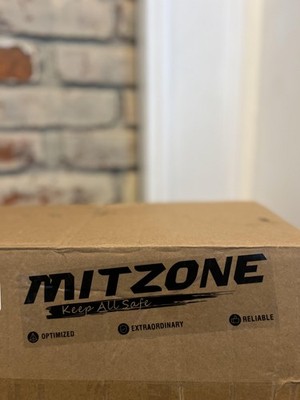 MITZONE Electric Engine Water Pump Assembly Aluminum Housing Silver + Bolts