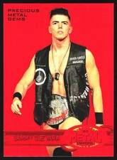 2022 SkyBox Metal Universe AEW #R-2 Sammy Guevara 97-98 Retro PMG Red #/100