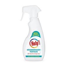 Désodorisant Textile Help - Idéal Linge & Coussins - Élimine les Mauvaises