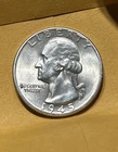 1945 Washington Quarter 25c Silver High Grade BU UNC Uncirculated #95074