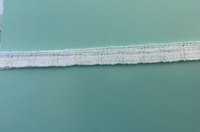 1/4  Heirloom White Flat English Cotton Embroidered Trim Lace T5