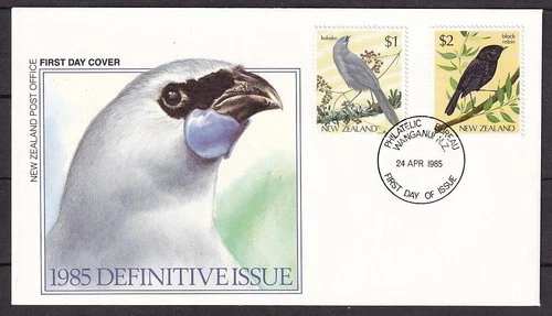 w3210/ New Zealand Bird FDC Cover 1985